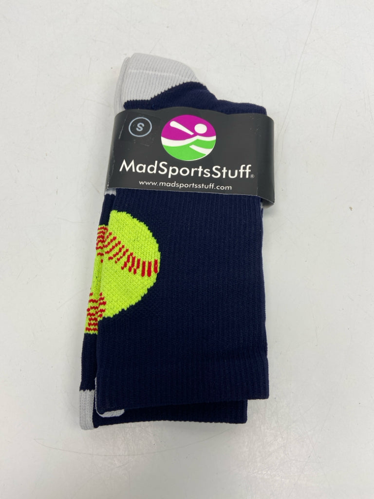 NEW SIZE S Navy Yellow Softball Girl&