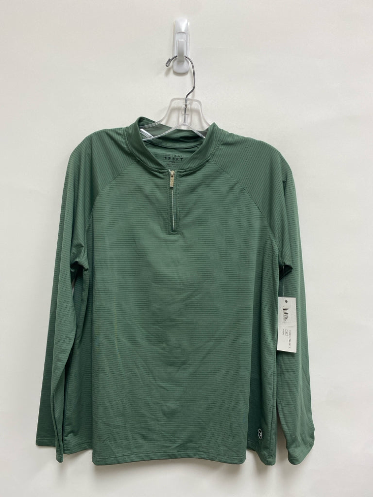 NWT Tribal Size M Green Pullover Athletic Top