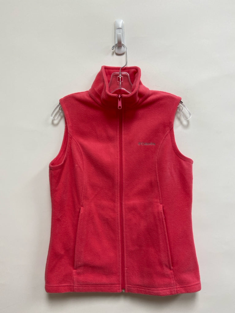 Columbia Size S Pink Fleece Ladies Vest