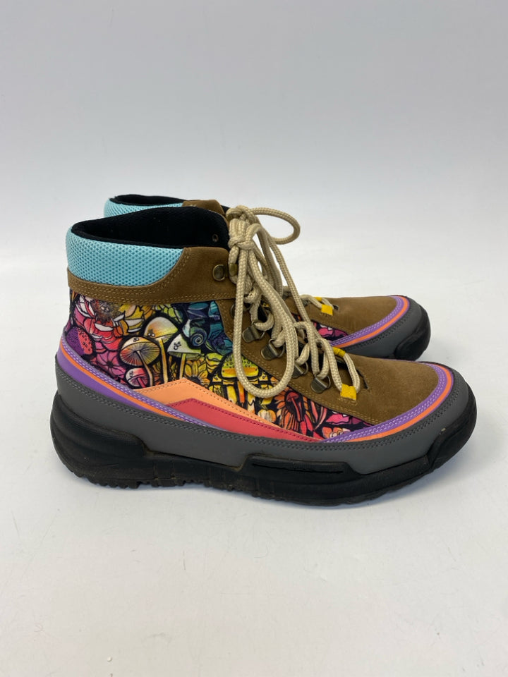 Inkkas  Size 11 Brown Multi-Color Lace-up Boots