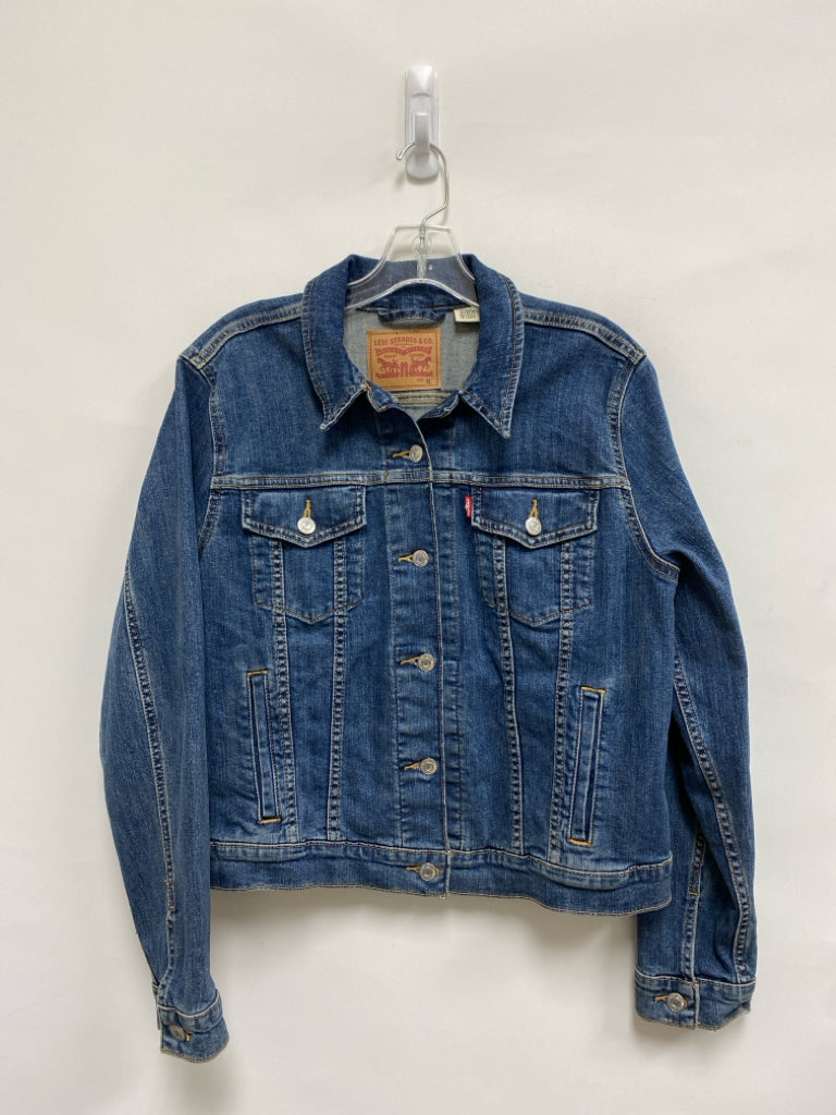 Levi Size XL Blue Denim Ladies Jacket