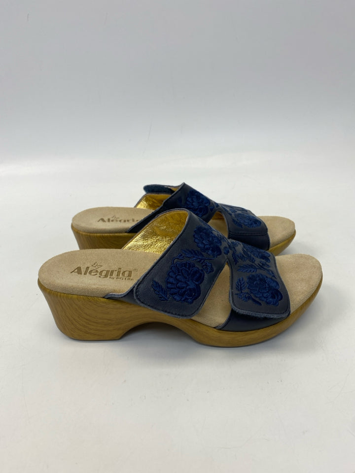 Alegria  Size 39 Blue Sandals