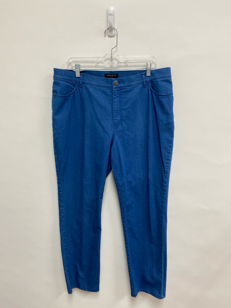 LAFAYETTE 148  SIZE  16 Blue Denim Plus Size Jeans