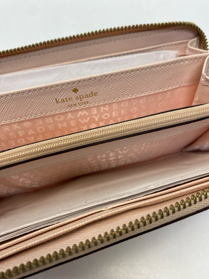 Kate Spade Beige Coral Wallet