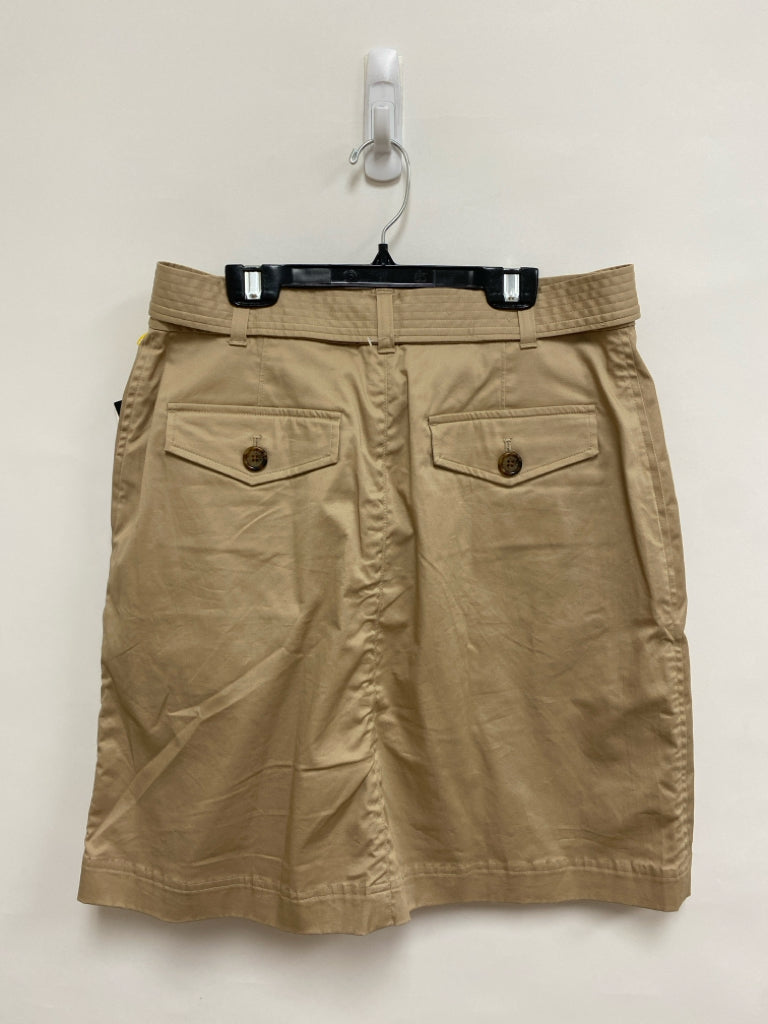 NWT Lauren Ralph Lauren Size 6 Khaki Ladies Skirt