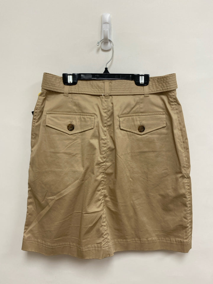 NWT Lauren Ralph Lauren Size 6 Khaki Ladies Skirt