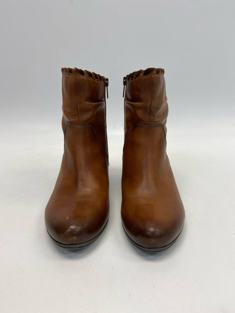 Pikolinos  Size 41 Brown Side Zipper Boots
