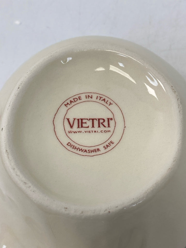 Vietri White Red Christmas