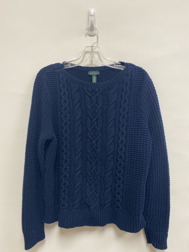 Ralph Lauren Size XL Navy Ladies Sweater