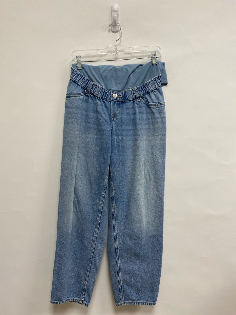 H&amp;M Size M Faded Denim Maternity Jeans
