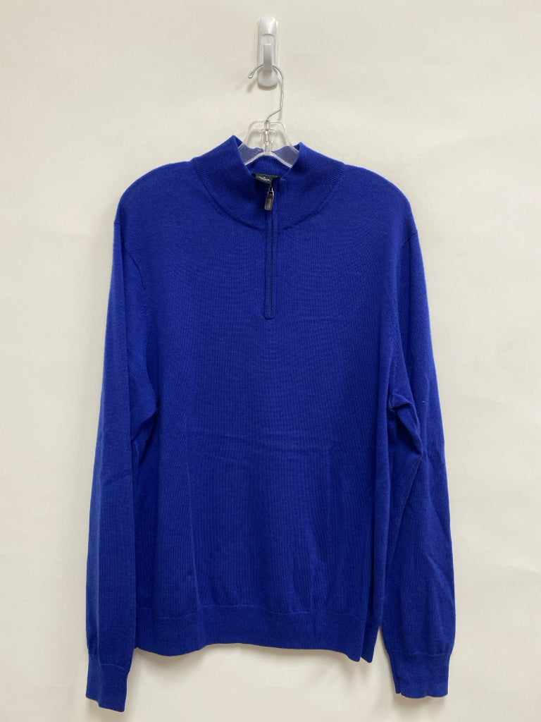 Jos. A Bank Size XL Royal Blue Merino Men&