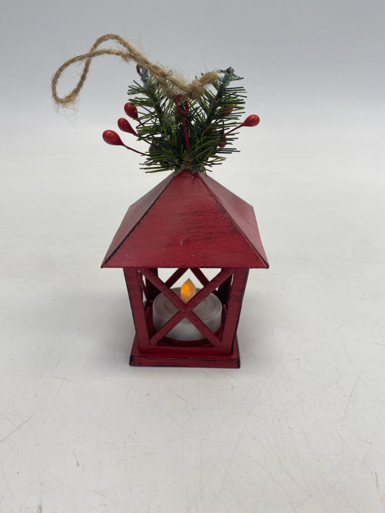 Red Lit Ornaments