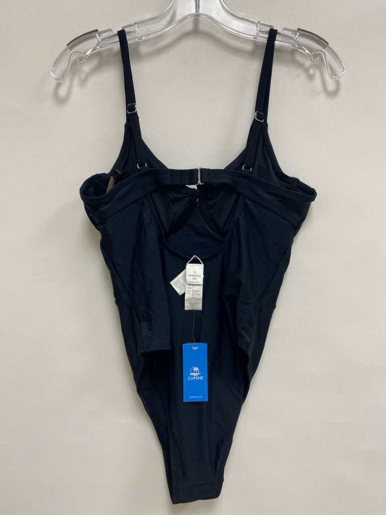 NWT Cupshe Size M Black Ladies Swimwear