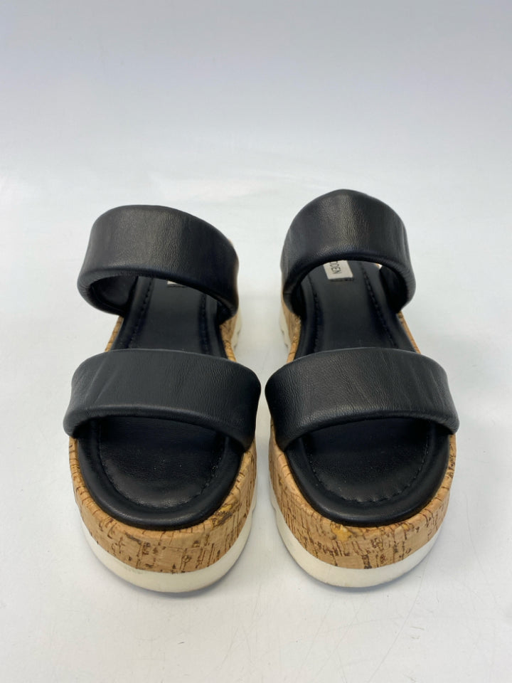 Steve Madden  Size 6.5 Black Sandals