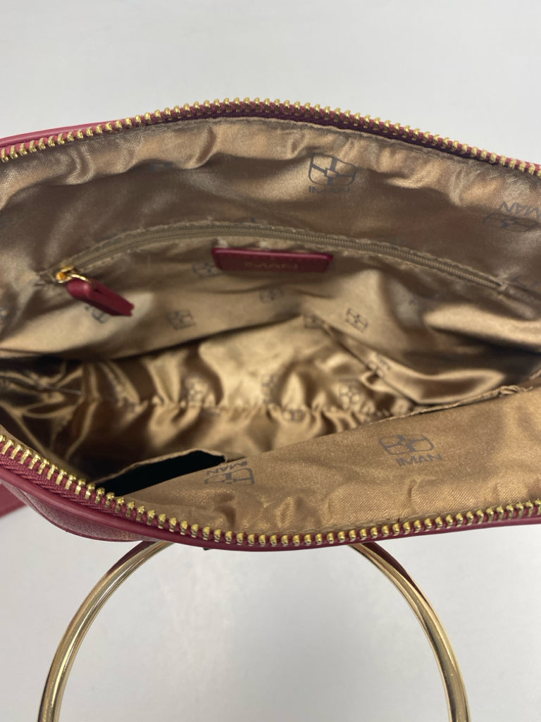 Iman Dark Red Handbag