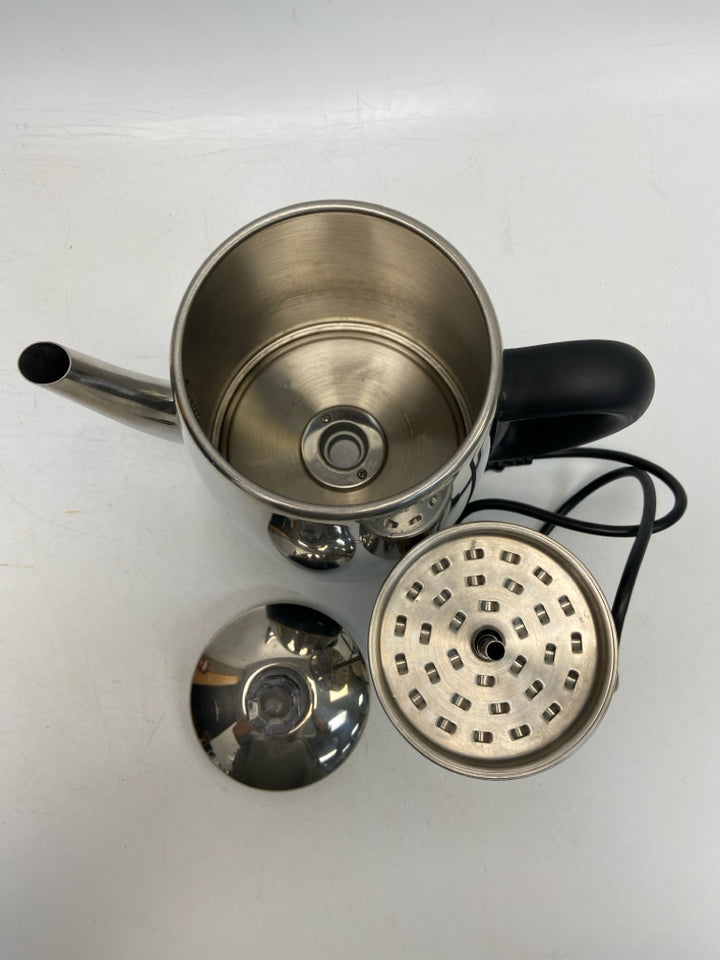 HomeCraft 10 Cup Stainless Steel Percolator Coffee Maker