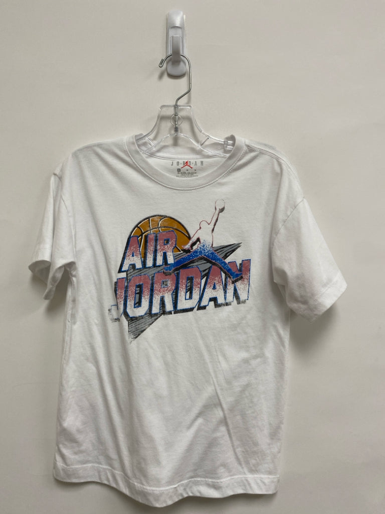 JORDAN SIZE 10/12 White Blue/Pink Basketball Boy&