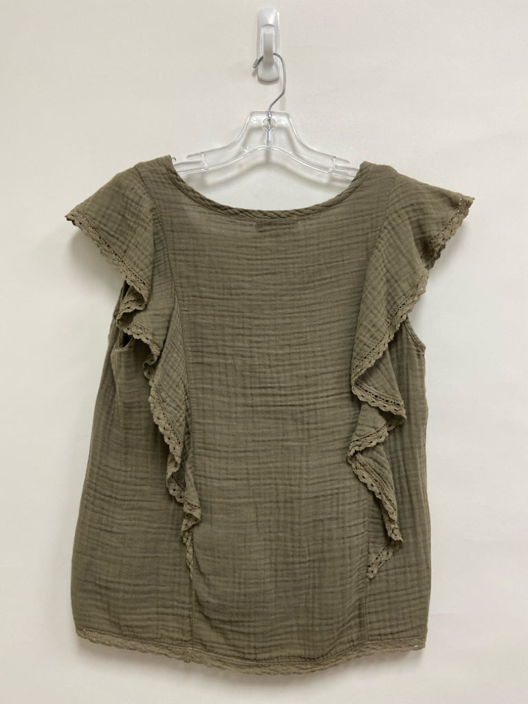 NWT Michael Stars Size S Dusty Olive Green Ladies Top