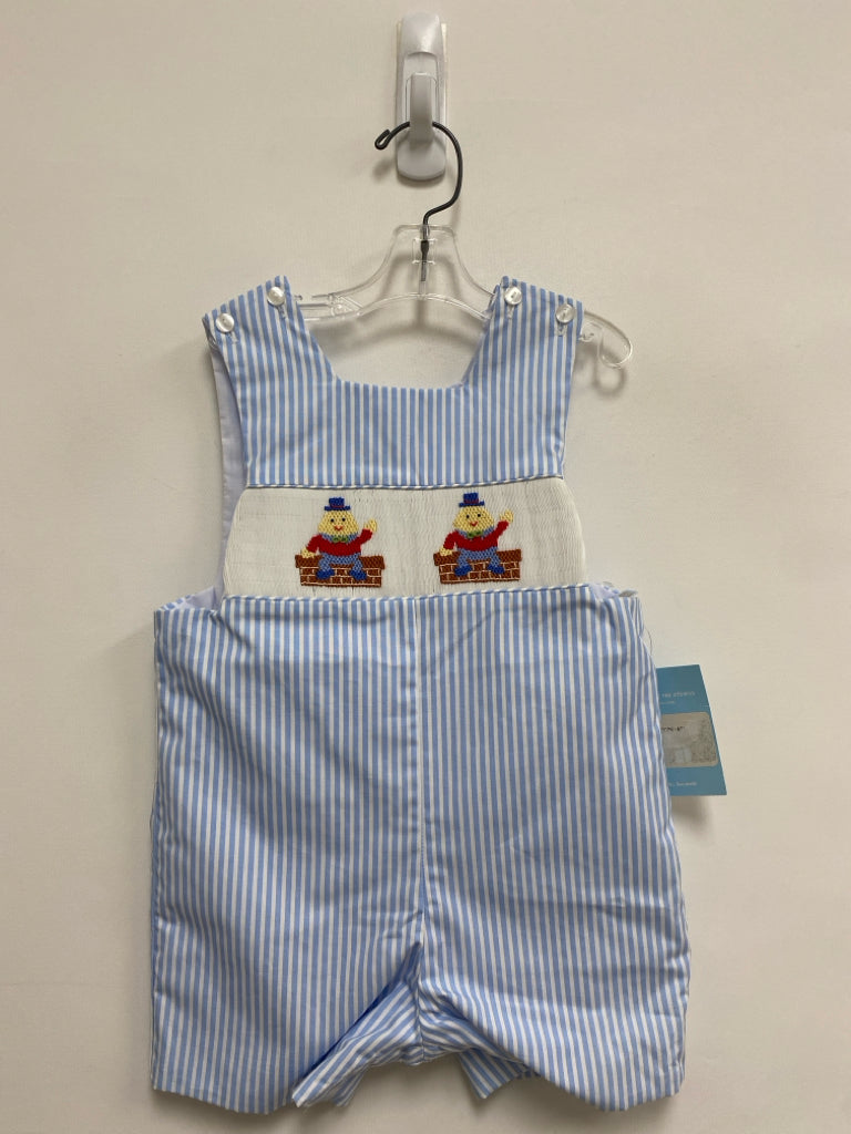 NWT Anavini SIZE 12M Blue/White Stripes Sleeveless Boy&