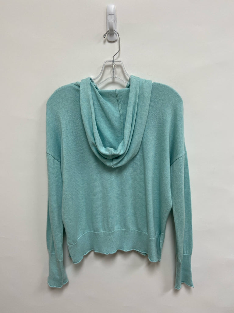 Vineyard Vines Size S Mint Blue Hooded Ladies Sweater
