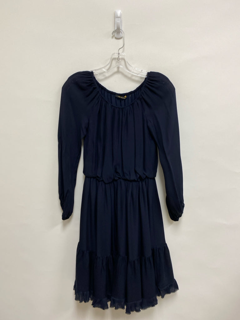 Size XS Dark Navy Silk Blend Ladies Dress