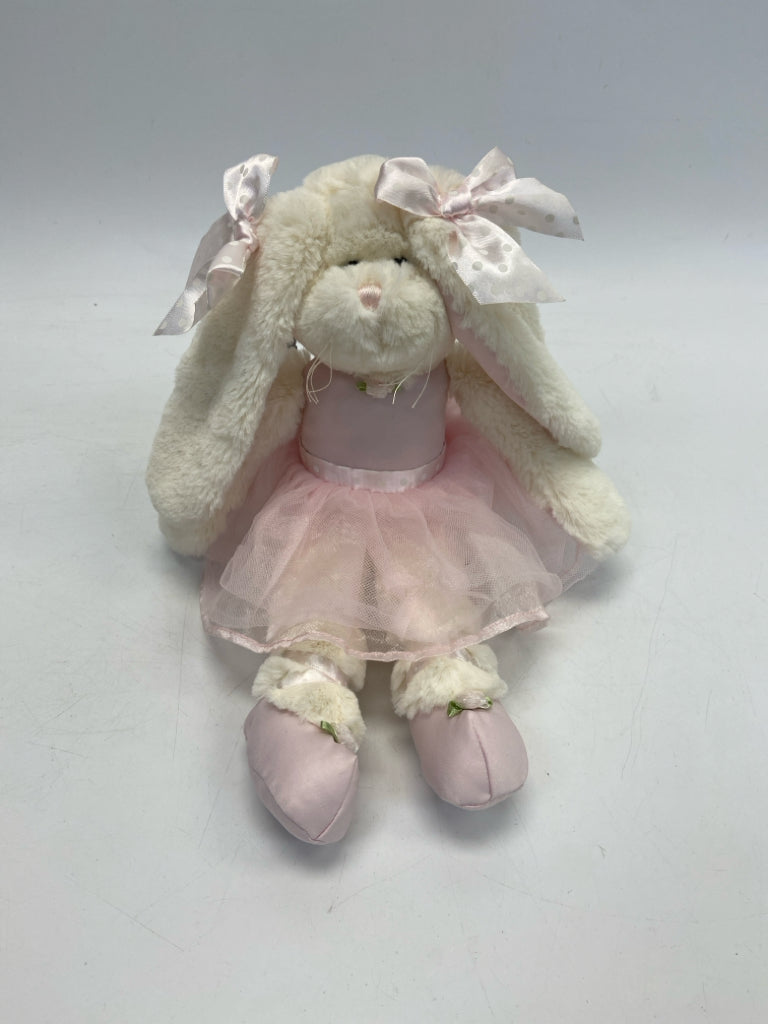 Cream Pink Ballerina(s) Stuffed Animal