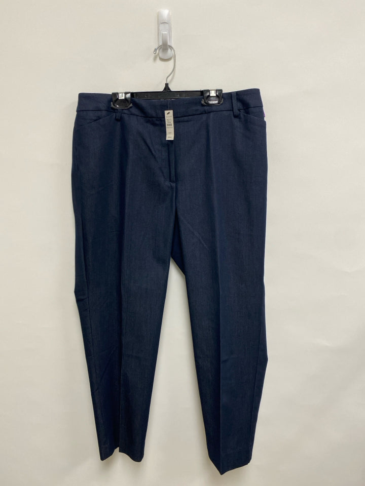 NWT Talbots  SIZE  14WP Dark Blue Plus Size Pants