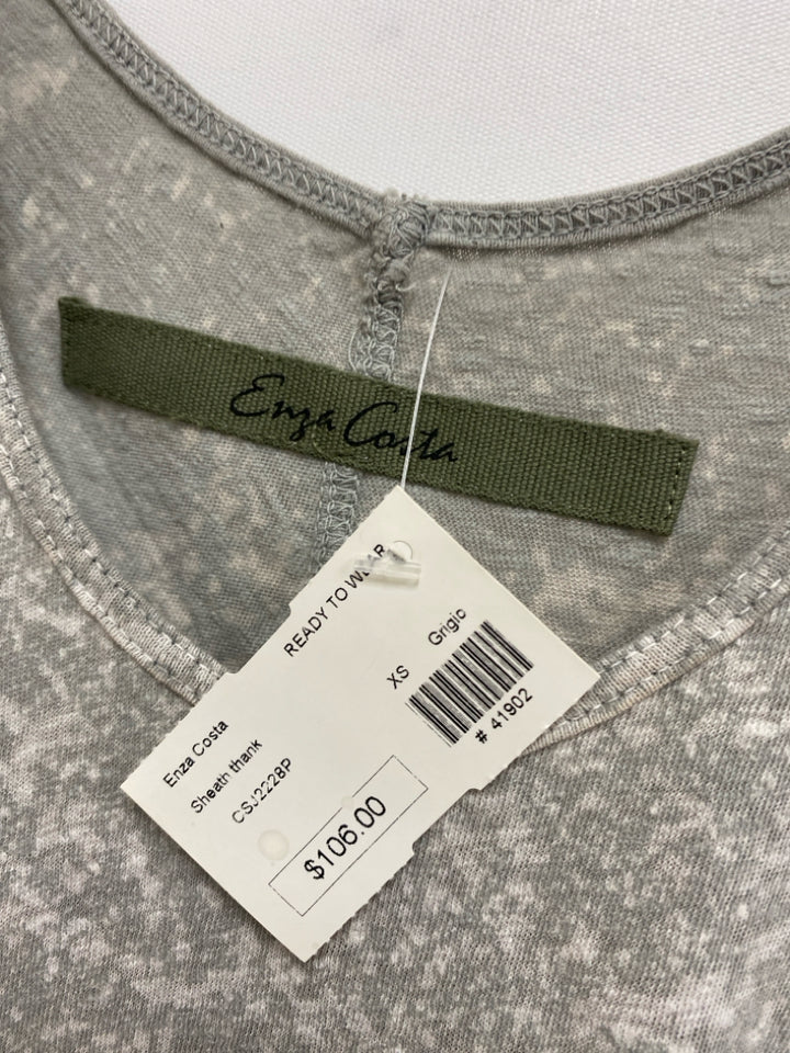 NWT Size XS Seafoam Cream Speckles Tank Ladies Top
