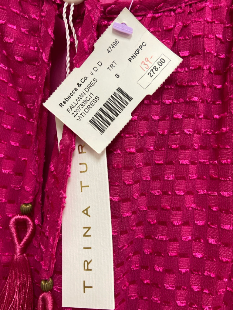 NWT Trina Turk Size S Fuschia Ladies Dress