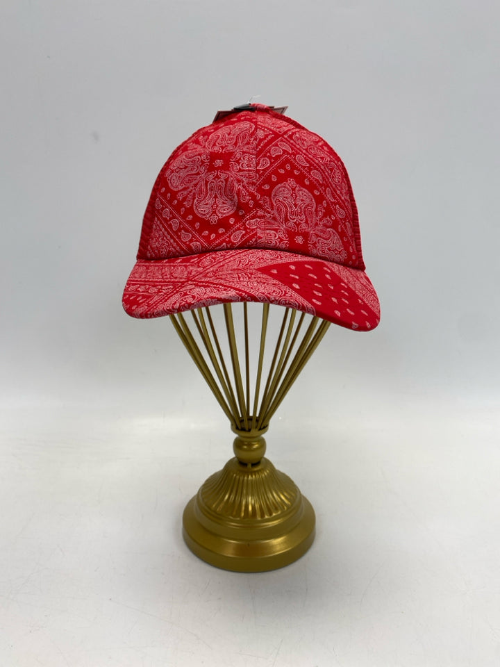 NWT C.C. Red Baseball Hat