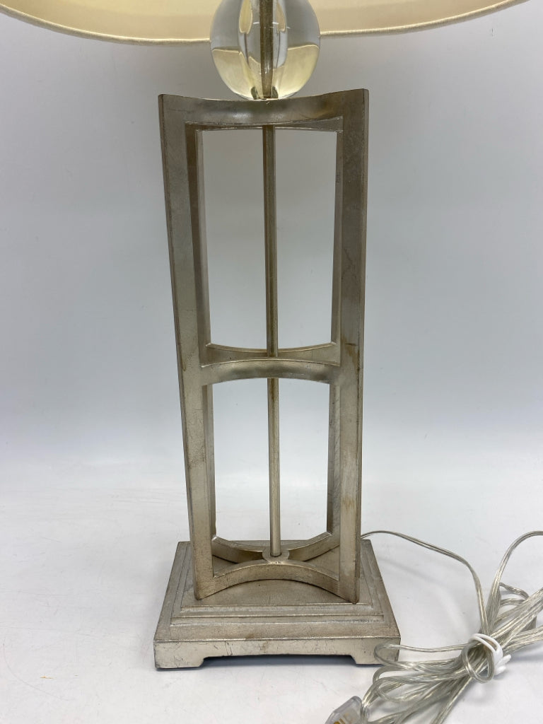 Silver Clear Lamp