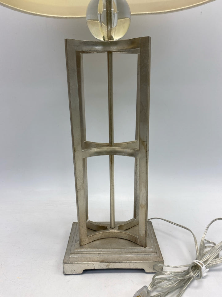 Silver Clear Lamp