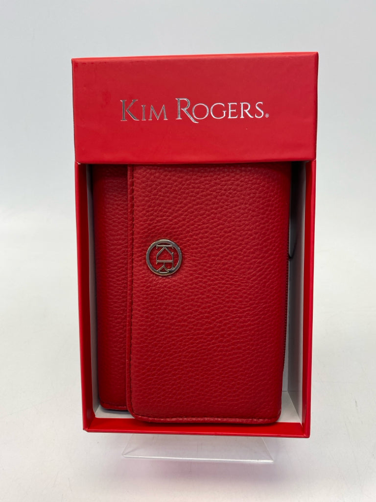 NWT Kim Rogers Red Wallet