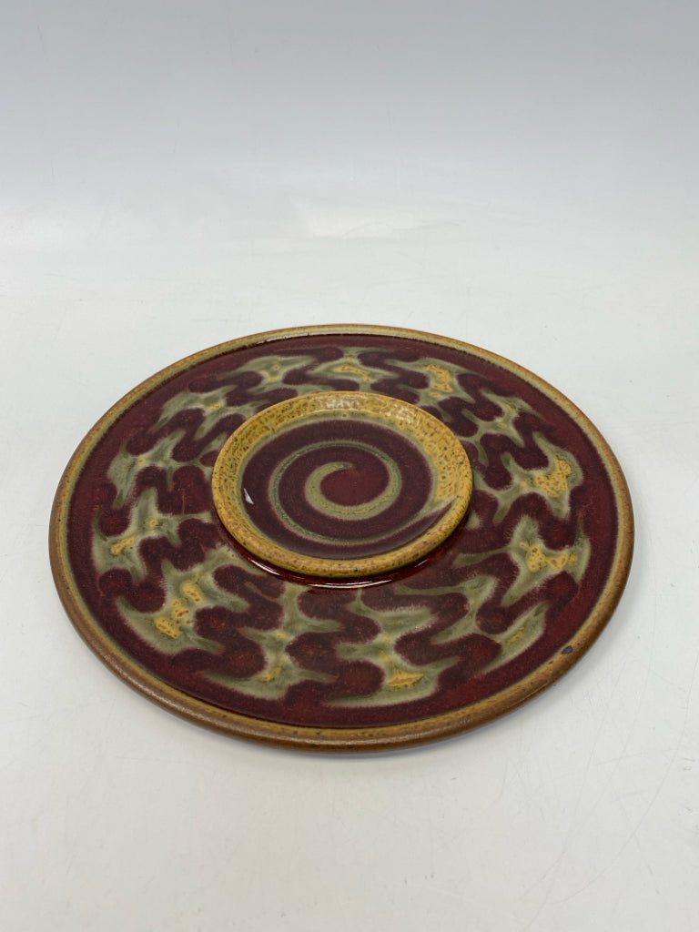 Ray Pottery 12" Round Serving Platter