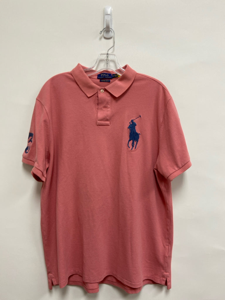 Polo Size XL Pink Men&