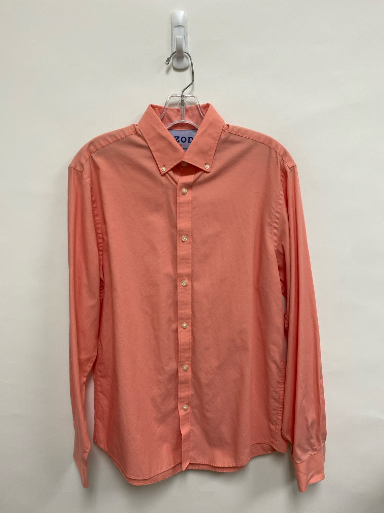 Izod Size 15.5 Coral Men&