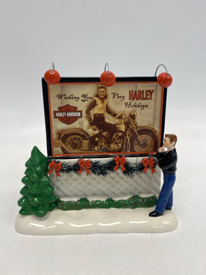 Dept. 56 Multi Color2014 Snow Village Dreaming of a Harley Holiday
