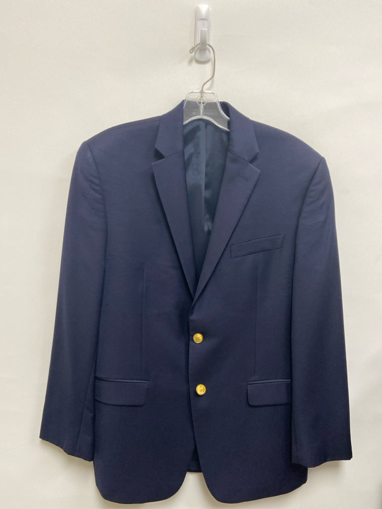 Ralph Lauren Size 38R Navy Wool Men&