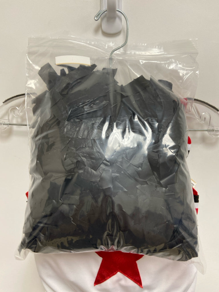 SIZE 5 White Red/Black Stars Girl&