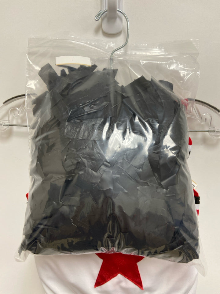 SIZE 5 White Red/Black Stars Girl&