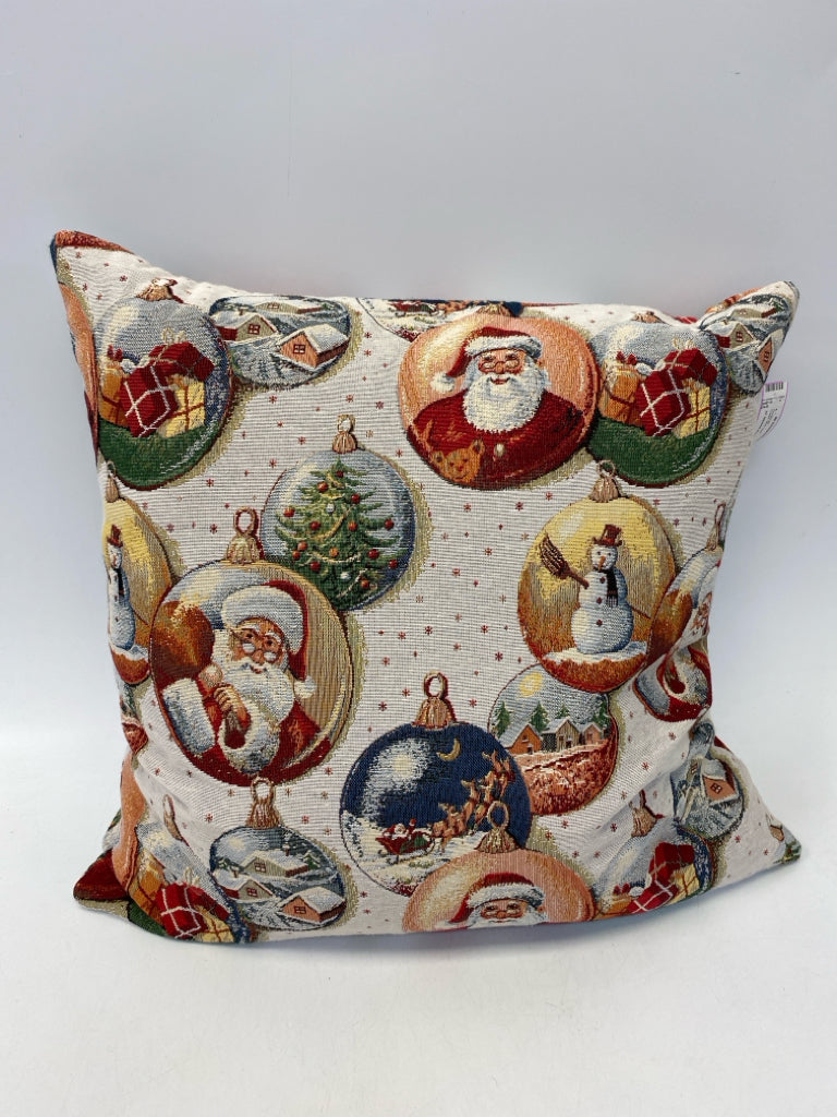 Cream Multi Color Christmas