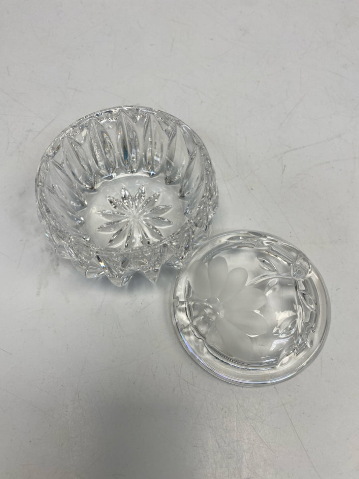Clear Cut-Glass Misc. Home Item