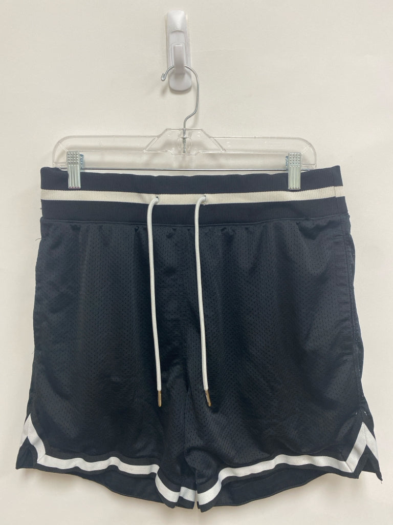 Abercrombie &amp; Fitch Size L Black White Trimmed Men&