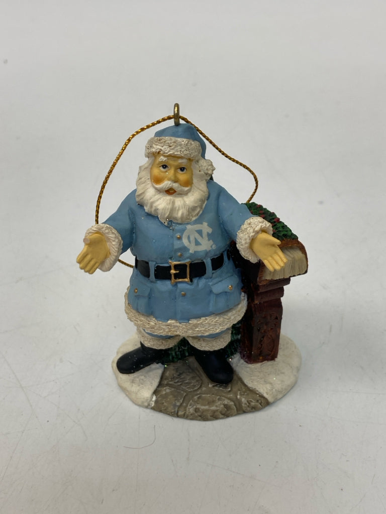 Blue White UNC Ornaments