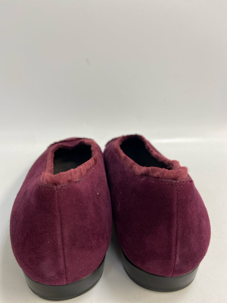 Stuart Weitzman US Shoe Size 8.5 Cranberry Flats