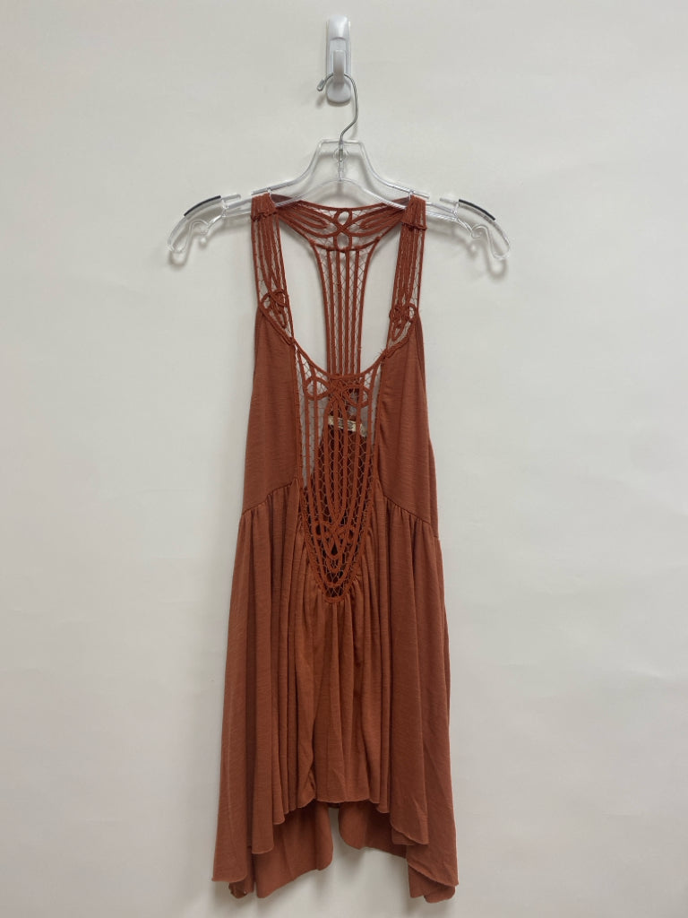 NWT Buckle Size S Rust Sleeveless Ladies Top