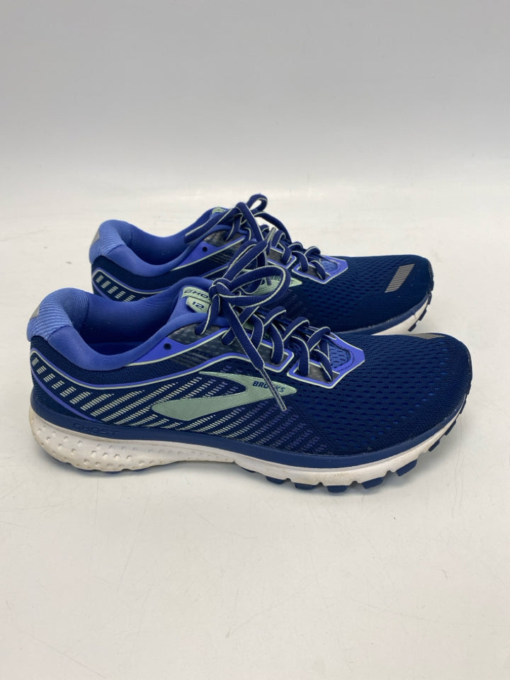 Brooks  Size 8.5 Dark Blue Periwinkle Lace-up Sneakers