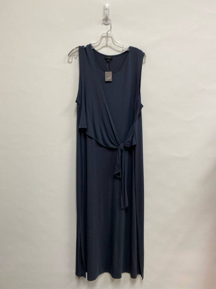 NWT J Jill Size XL Charcoal Maxi Ladies Dress