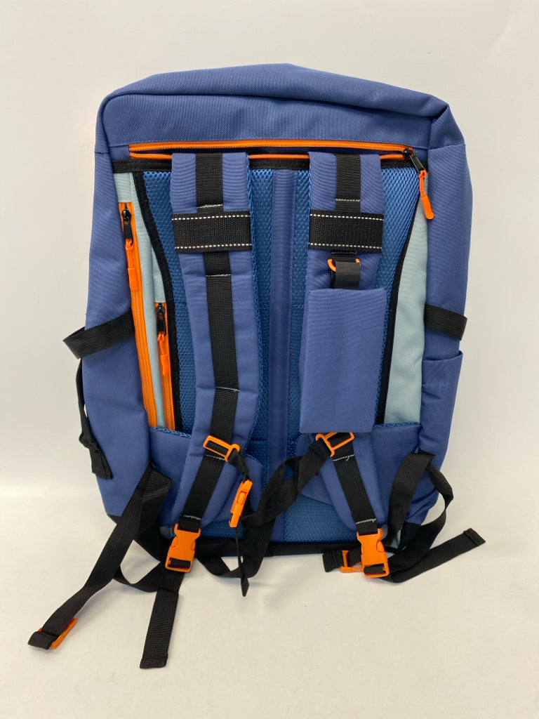Blue Orange Backpack