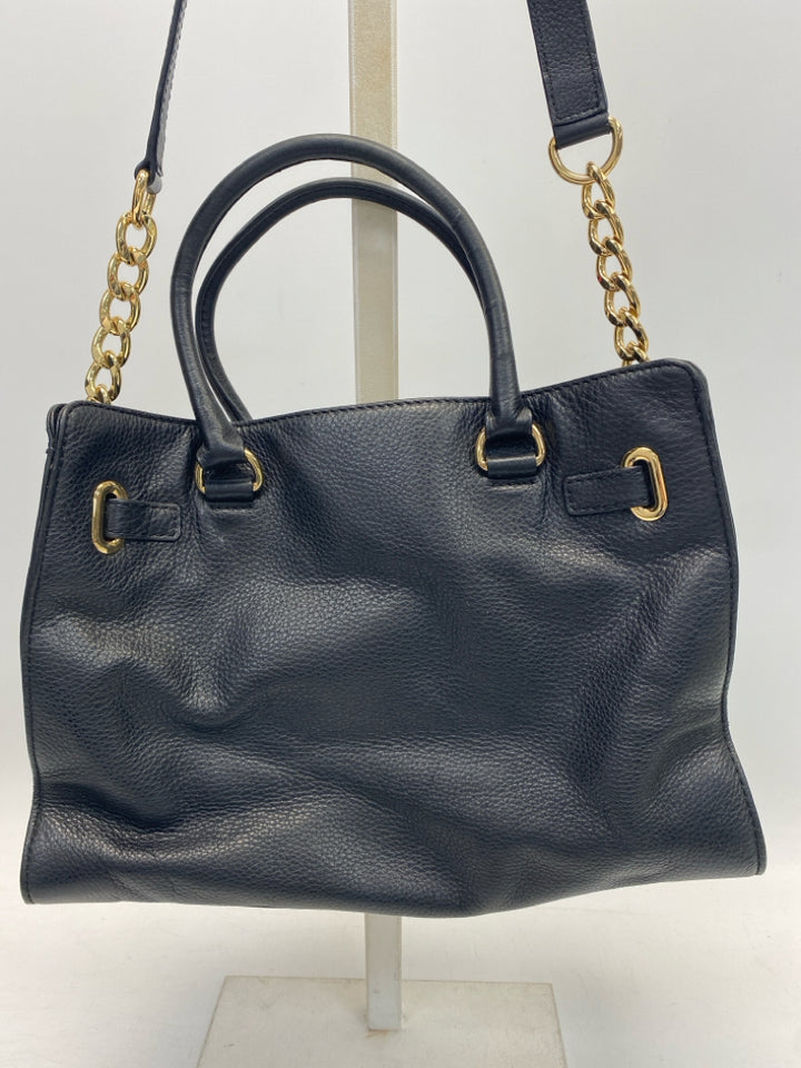 Michael Kors Black Gold Accent(s) Handbag